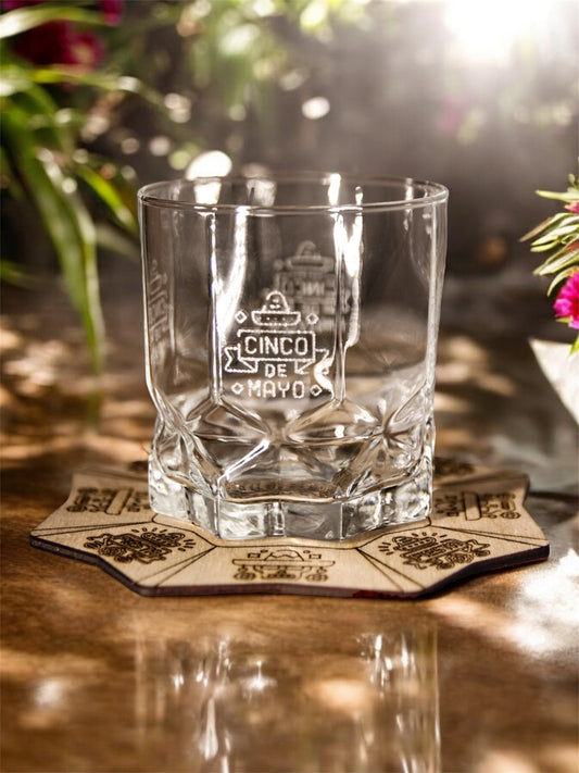 Zestaw 4 Szklanek do Whisky Grawer